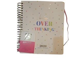 Busy Overthinking 2026 Weekly Planner - Multicolor